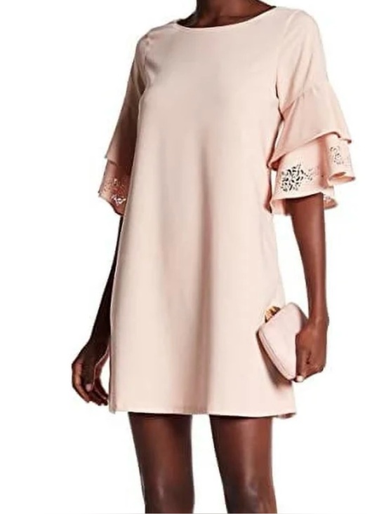 Laundry By Shelli Segal Dresses & Skirts - Laundry tinted blush dress size 0